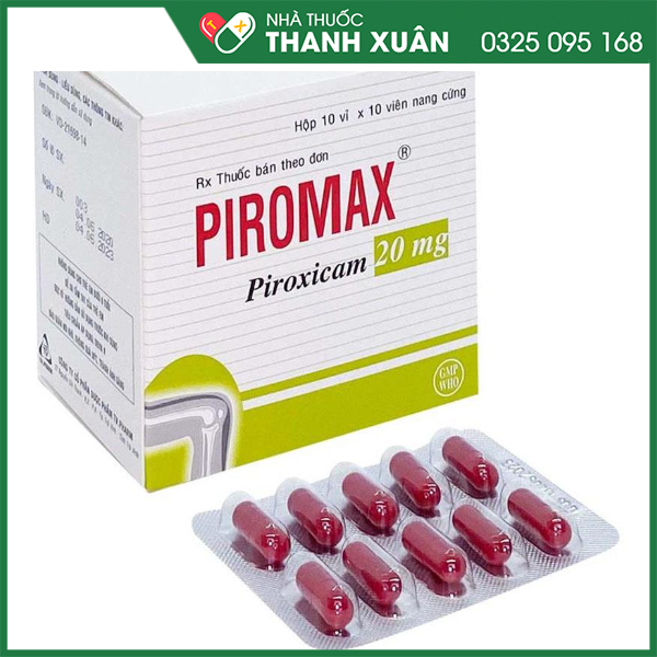 Piromax thuốc giảm đau, kháng viêm